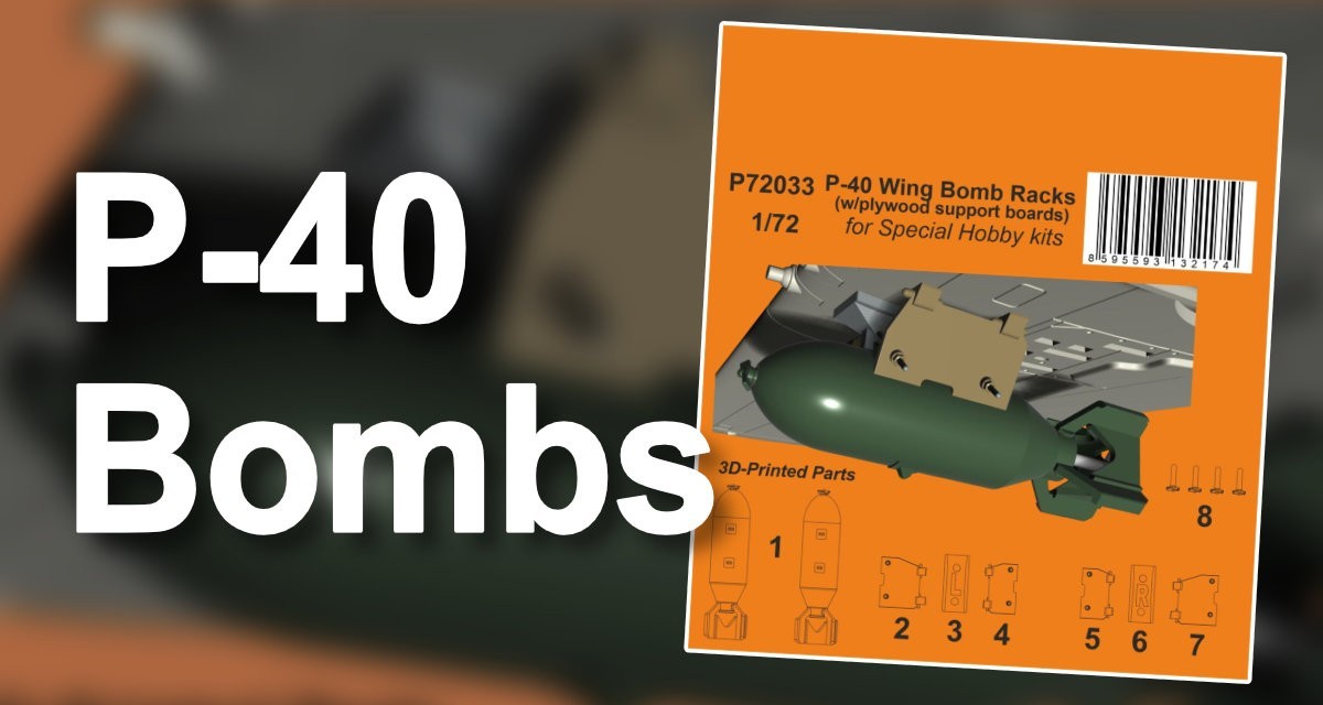 P-40 Wing Bomb Racks