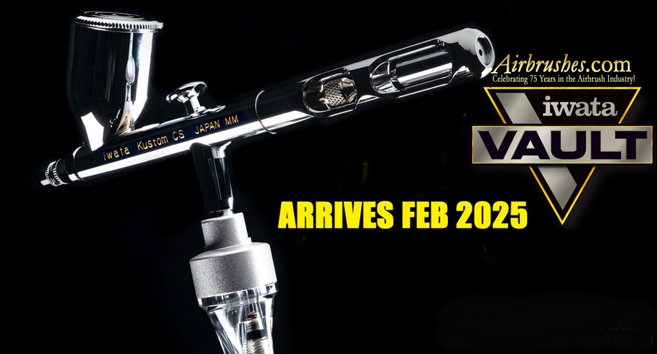 Airbrushes: Iwata Vault Incoming