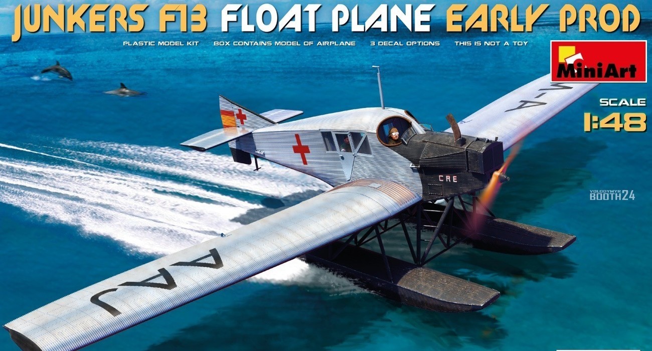 Junkers F13 Float Plane Comming Soon
