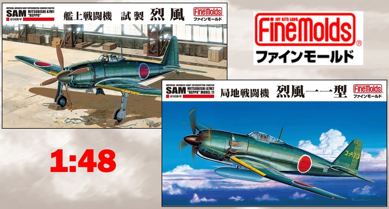 Mitsubishi A7M1/2 Reppū Re-Released