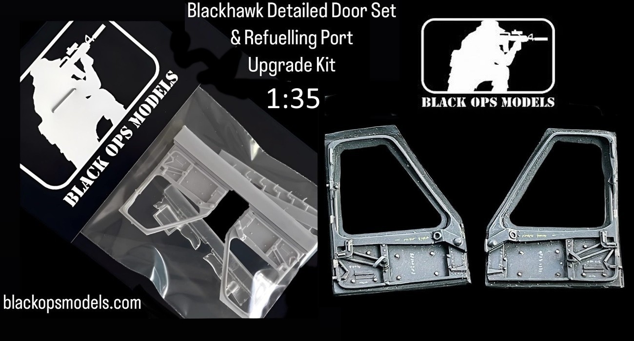 Blackhawk Door and Refuelling Port Upgrade Set