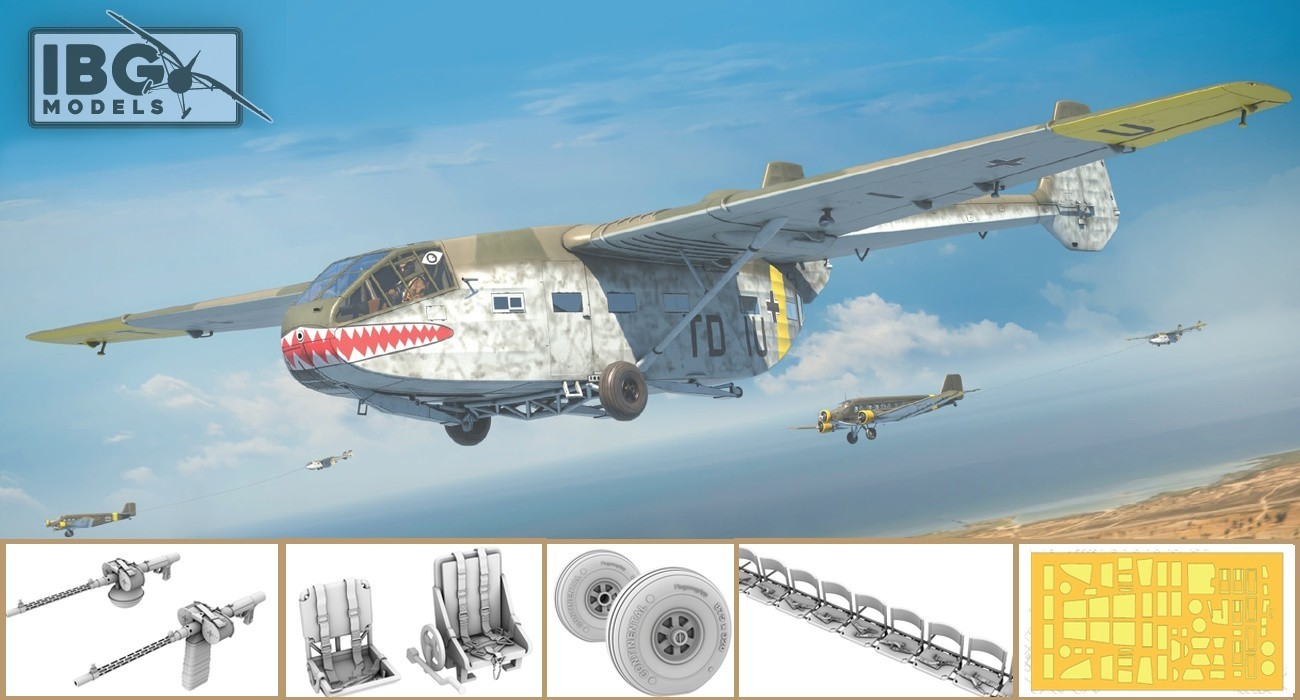 IBG February Releases: Gotha Go-242 Glider & Detail Sets