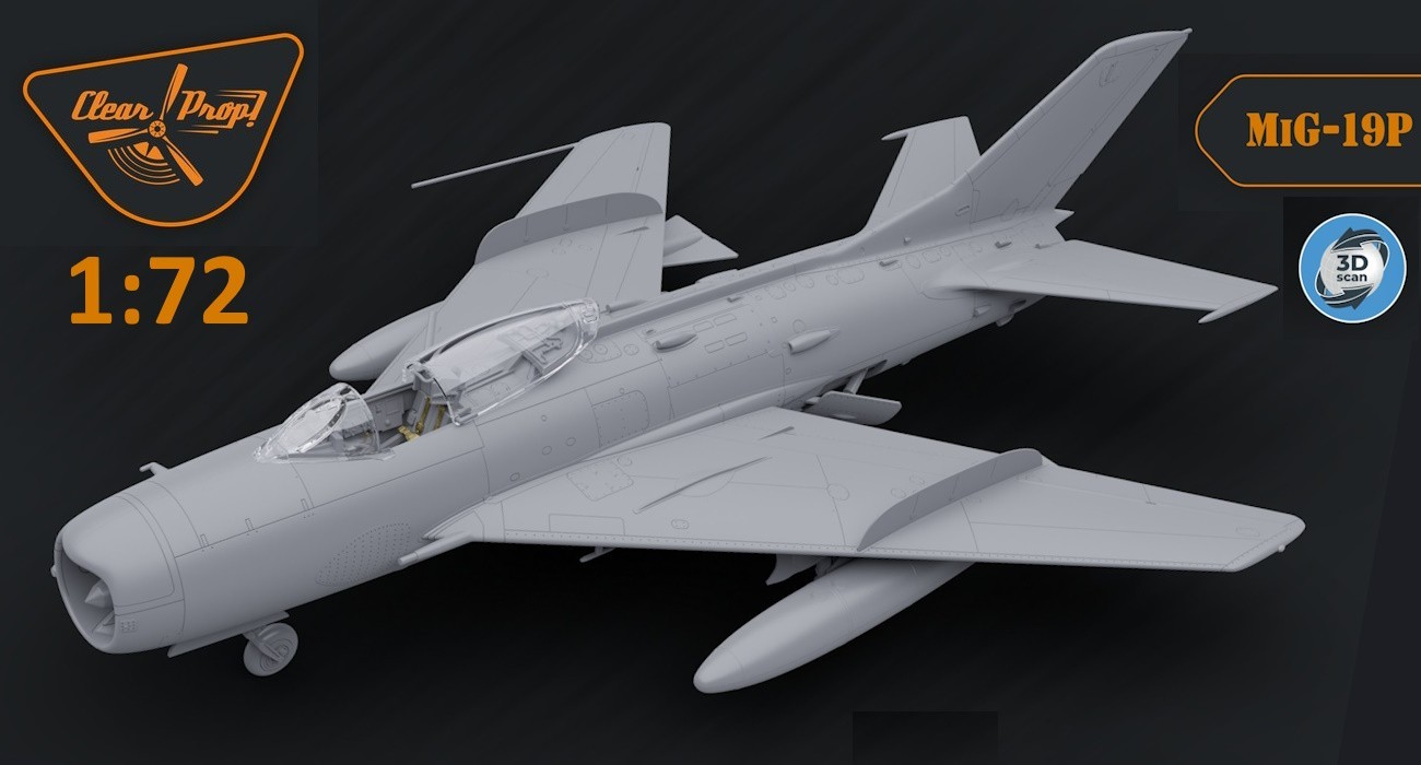 MiG-19P ‘Farmer-B’ Renders