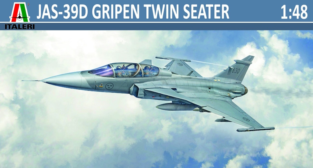 JAS-39D Gripen Twin Seater Re-Released