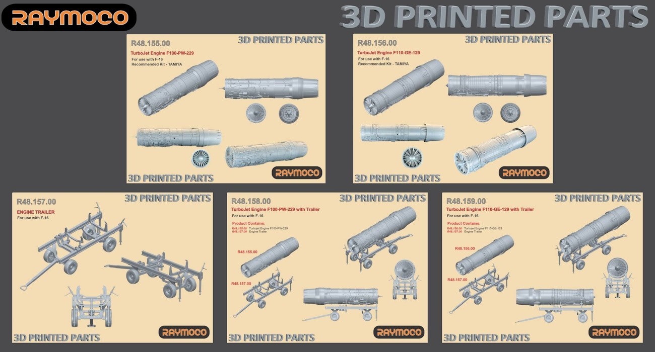 F-16 Engine & Trolley Sets Released