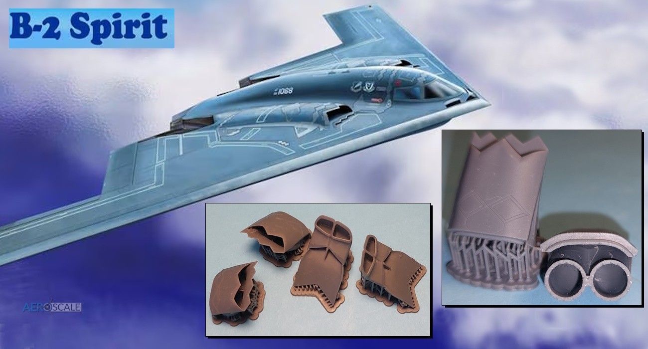 B-2 Spirit Engine intakes & Exhausts