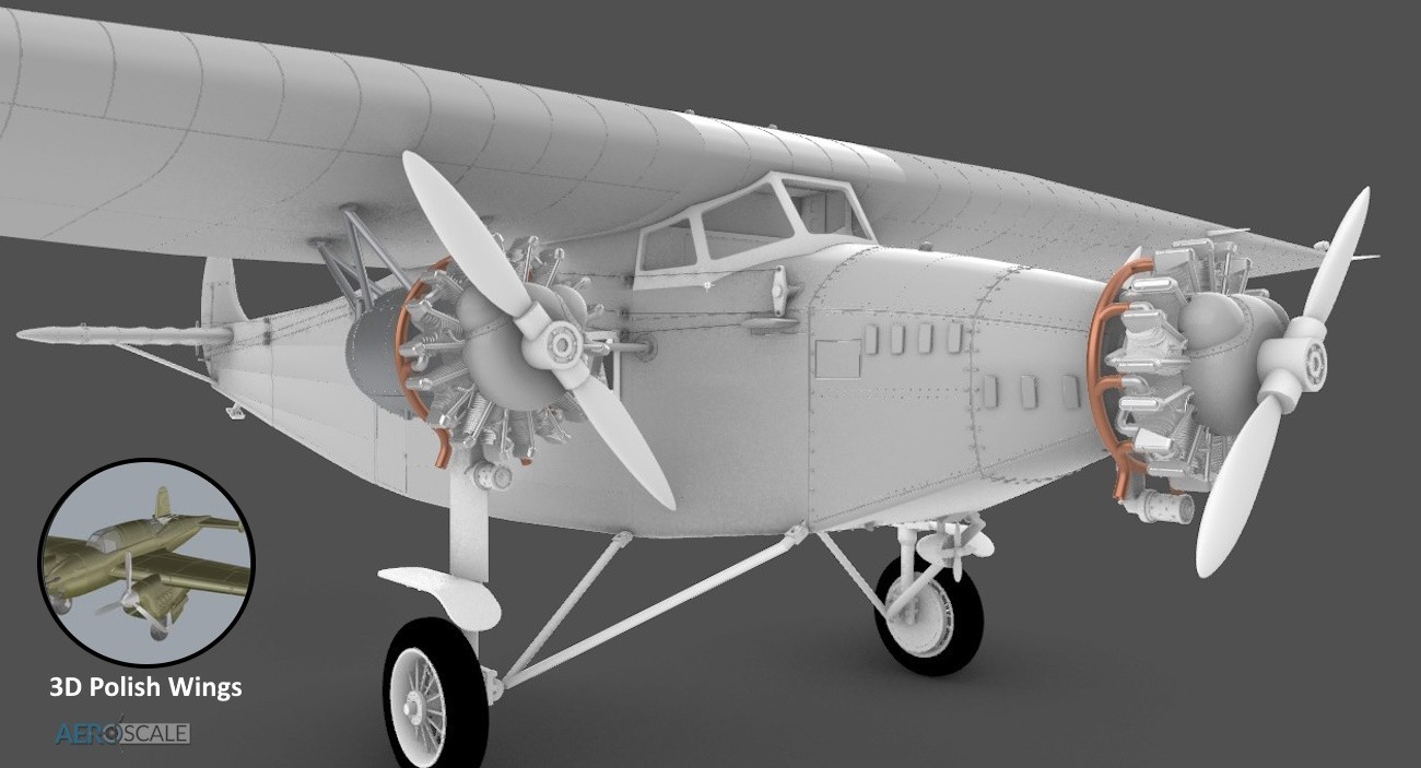 3D Printed Fokker FVIIb/3m Available
