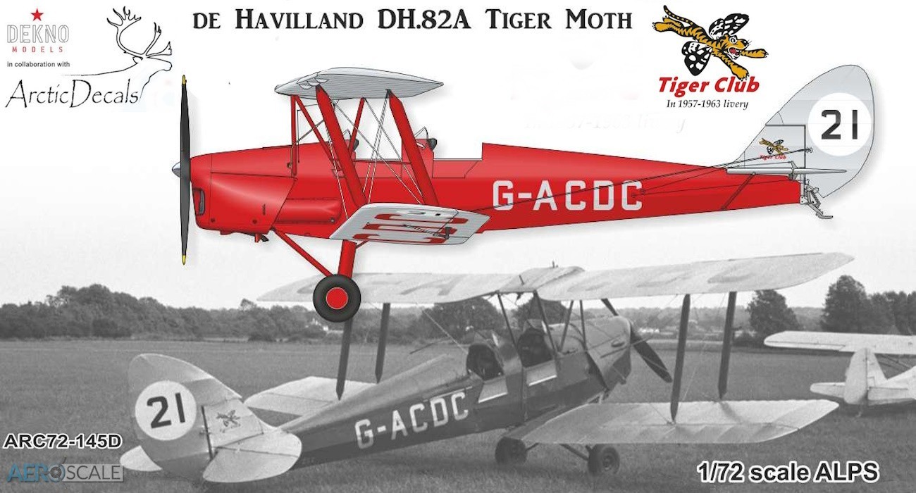 Decals: Tiger Club Tiger Moth Released