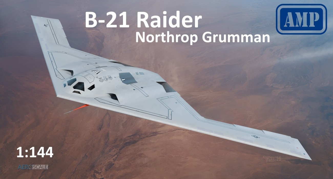 B-21 Raider Sprue Test Shots