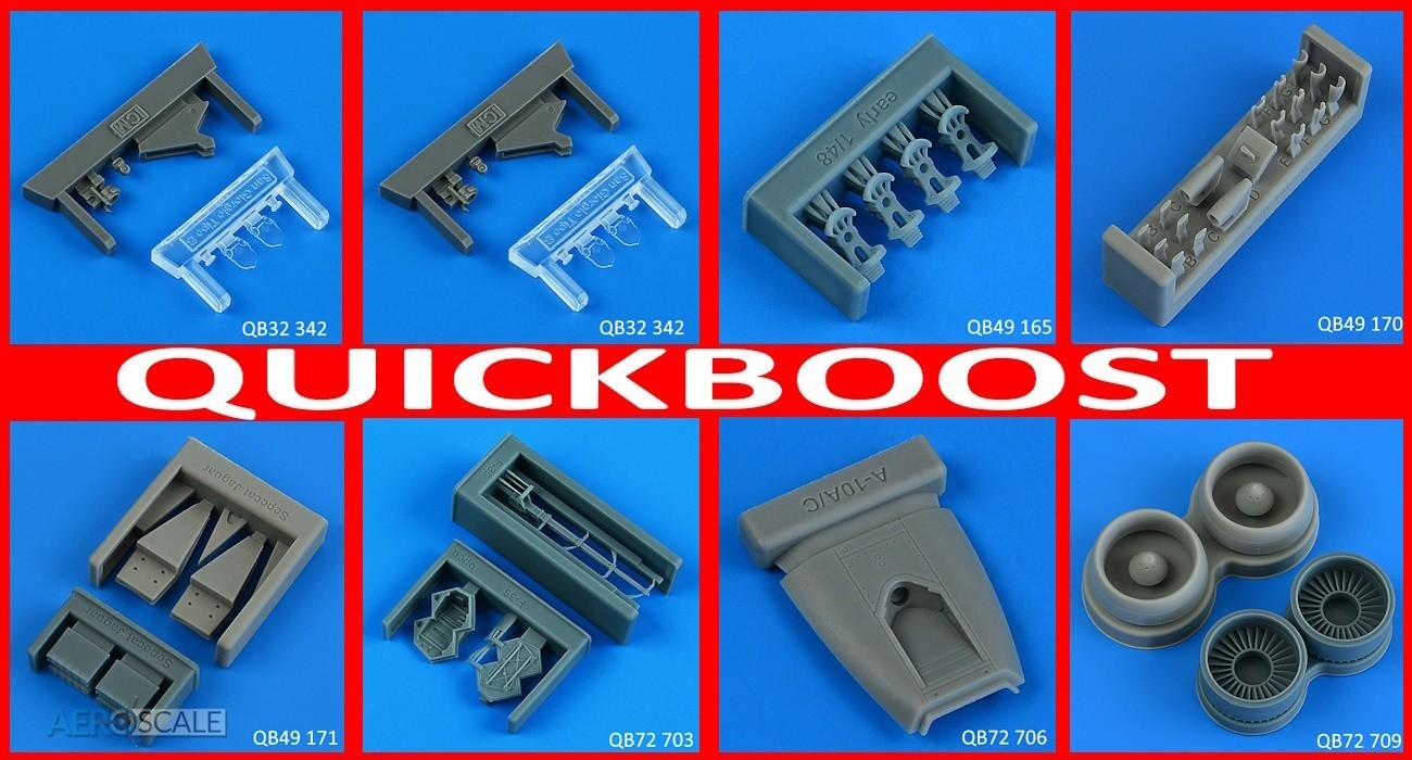 Quickboost July Resin Detail Sets Released