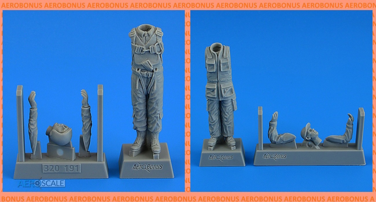 Released: USAF Korean War Pilot &Groundcrew Figures