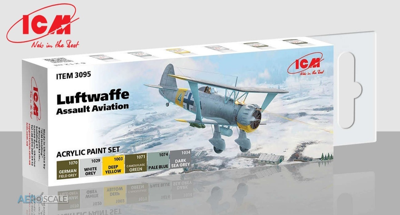 SOON ON SALE: Luftwaffe Acrylic Paint Set