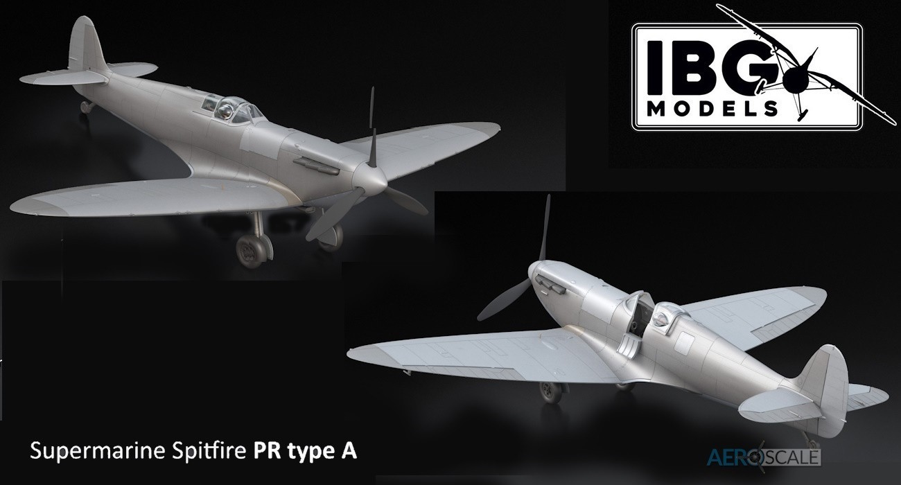 Spitfire PR Type A/B/E Renders
