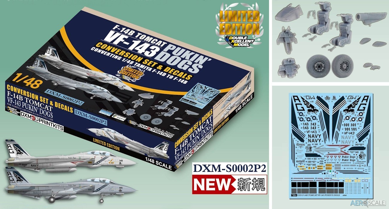 F-14B Conversion & ‘Pukin Dogs’ Decals Incoming
