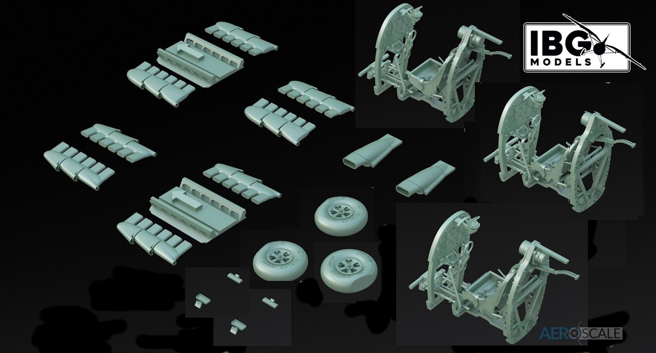 Spitfire Mk.I/II 3D Printed Parts