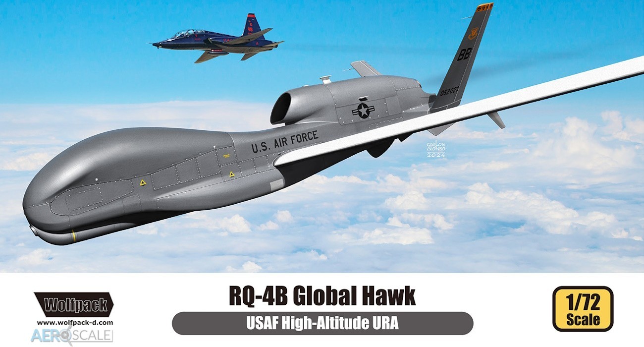 RQ-4B Global Hawk Incoming