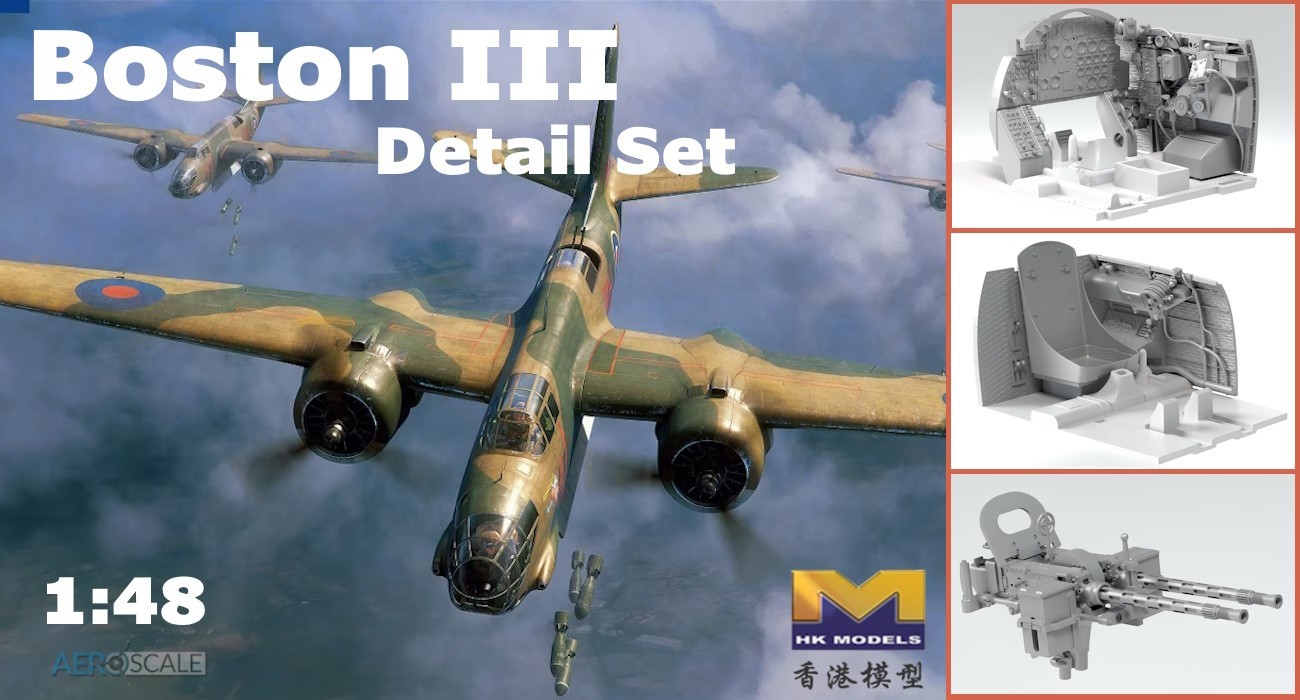 Boston III 3D Printed Interior Detail Set Planned