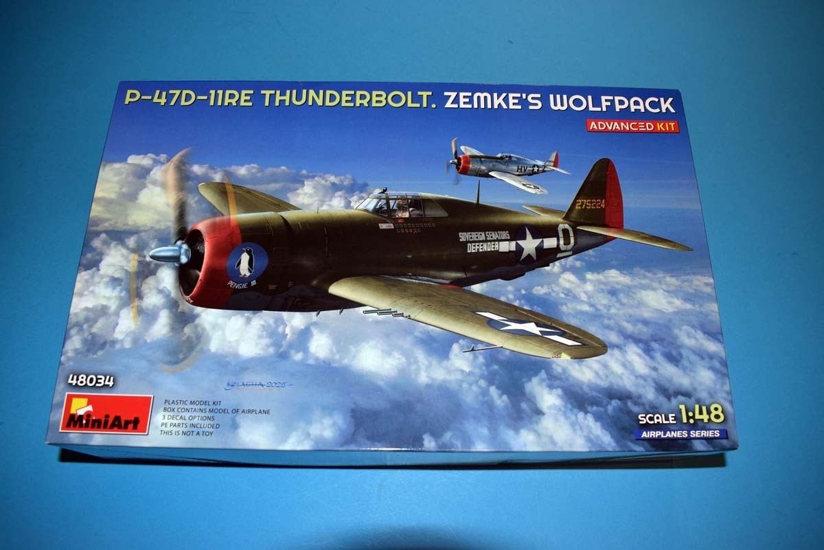 P-47D-11RE Thunderbolt Zemke’s Wolfpack Advanced Kit