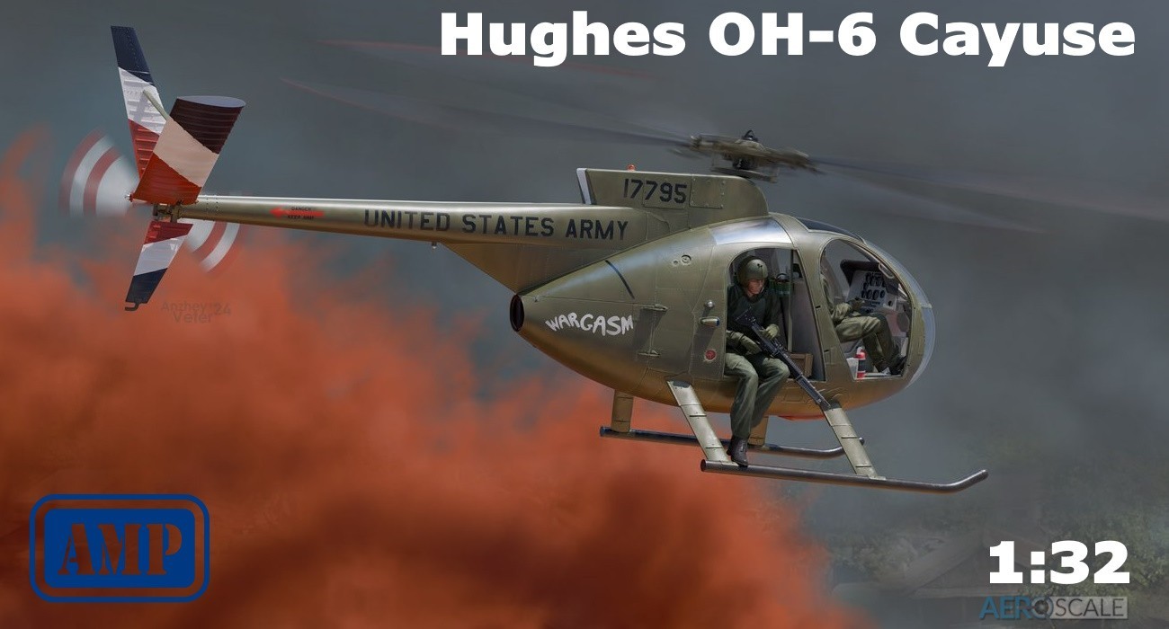 Hughes OH-6 Cayuse Sprue Shots