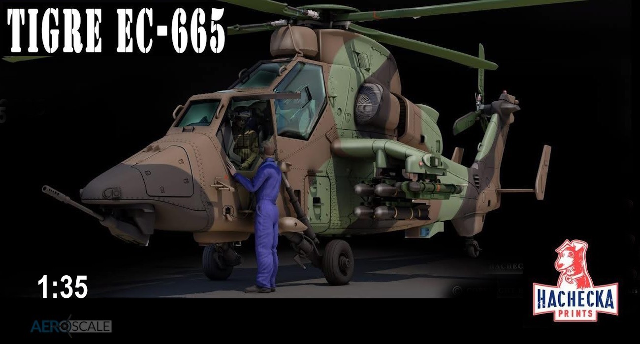3D Print EC-665 Tiger Incoming