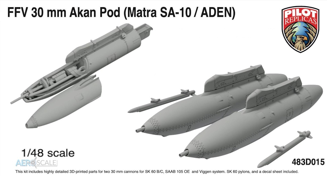 SK 60B/C Gun Pod Released