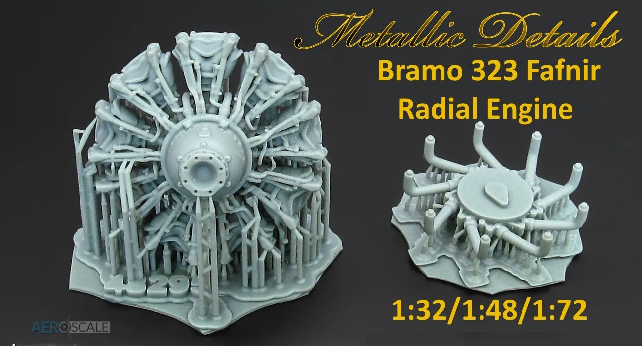 Bramo 323 Fafnir Radial Engine Released