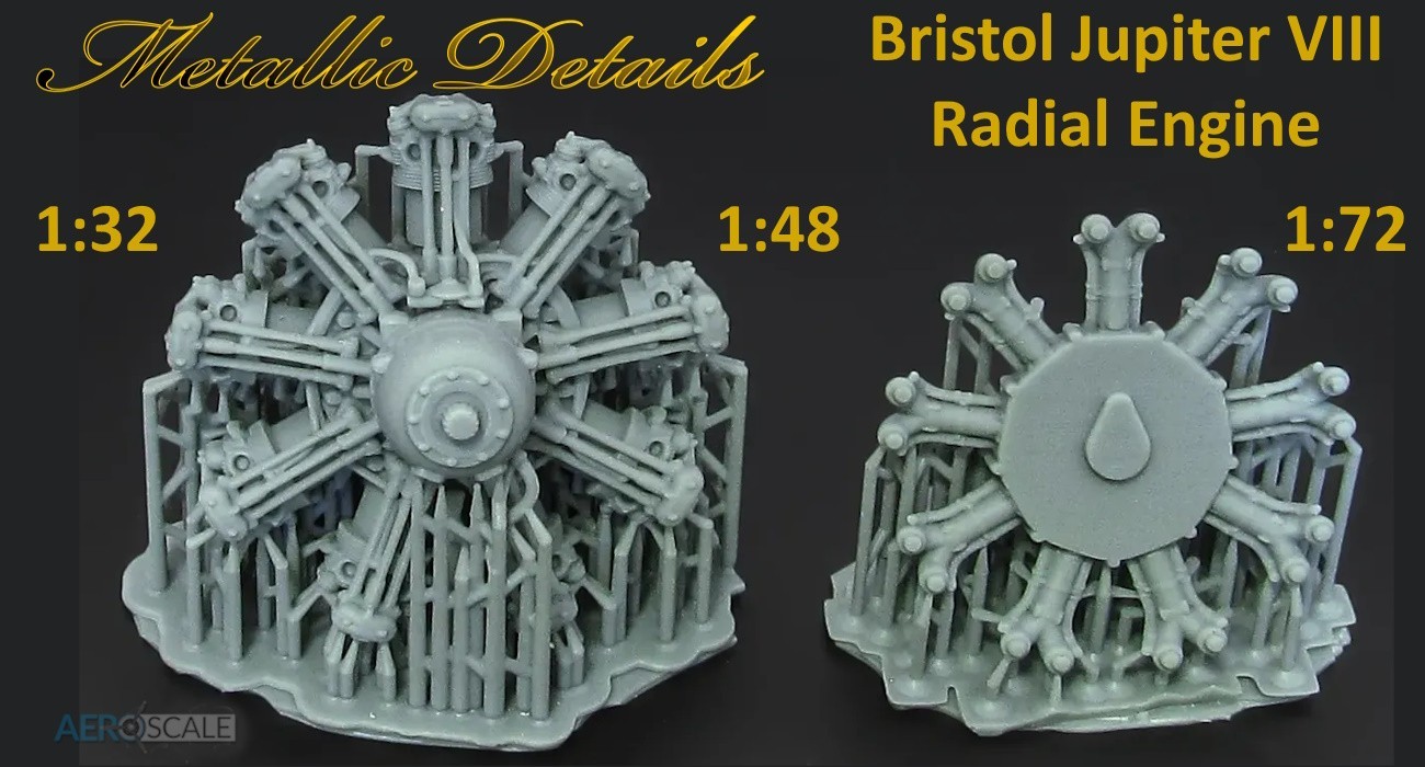 Bristol Jupiter VIII Radial Engine Released