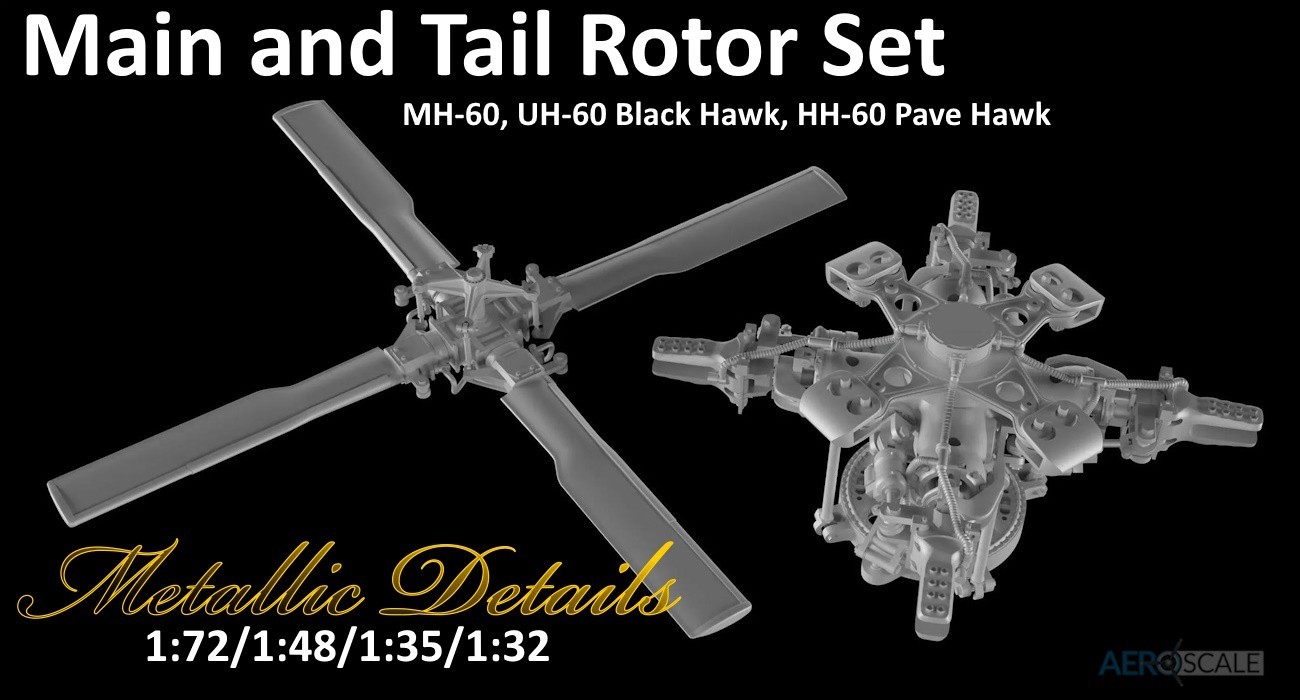 Sikorsky H-70 Variants Main Rotor Head & Tail Rotor Released