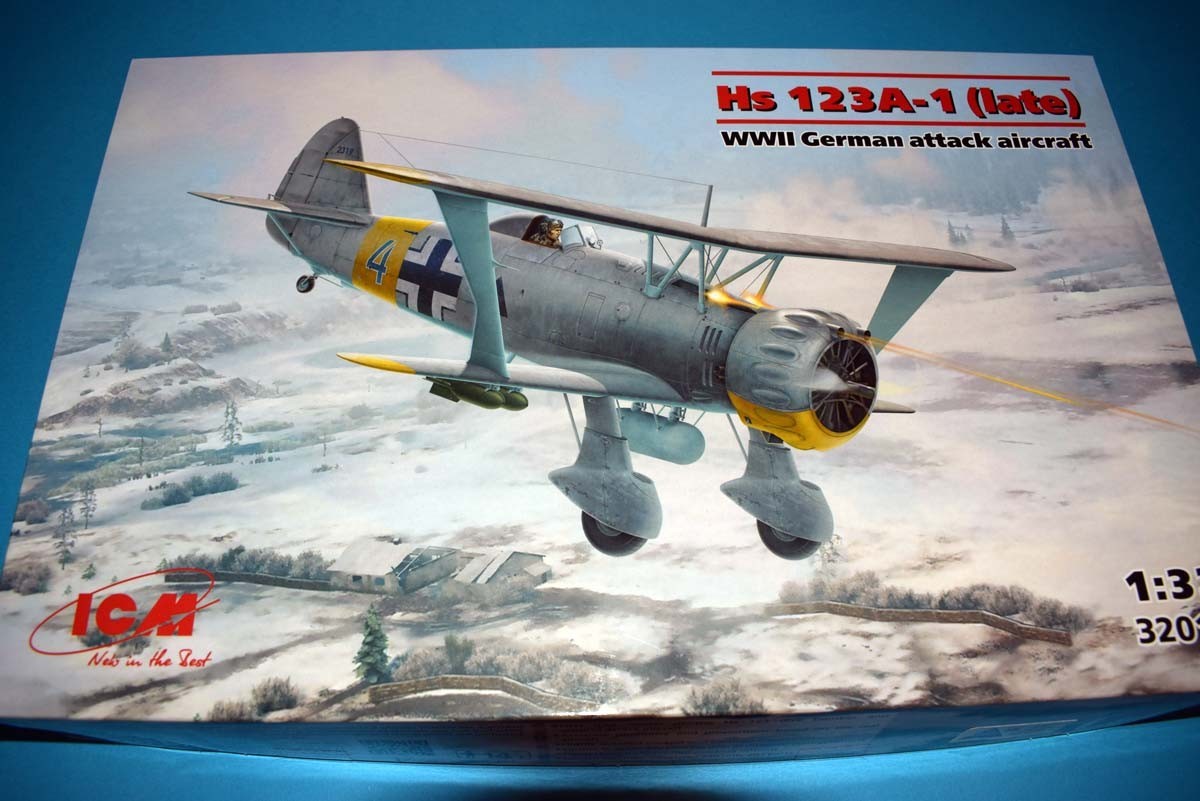 Hs 123A-1 (Late) WW2 German Attack Aircraft