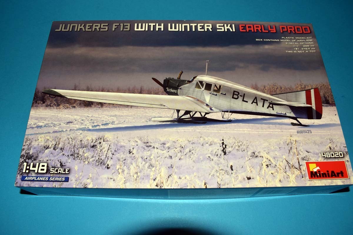 Junkers F13 with Winter Ski Early Production