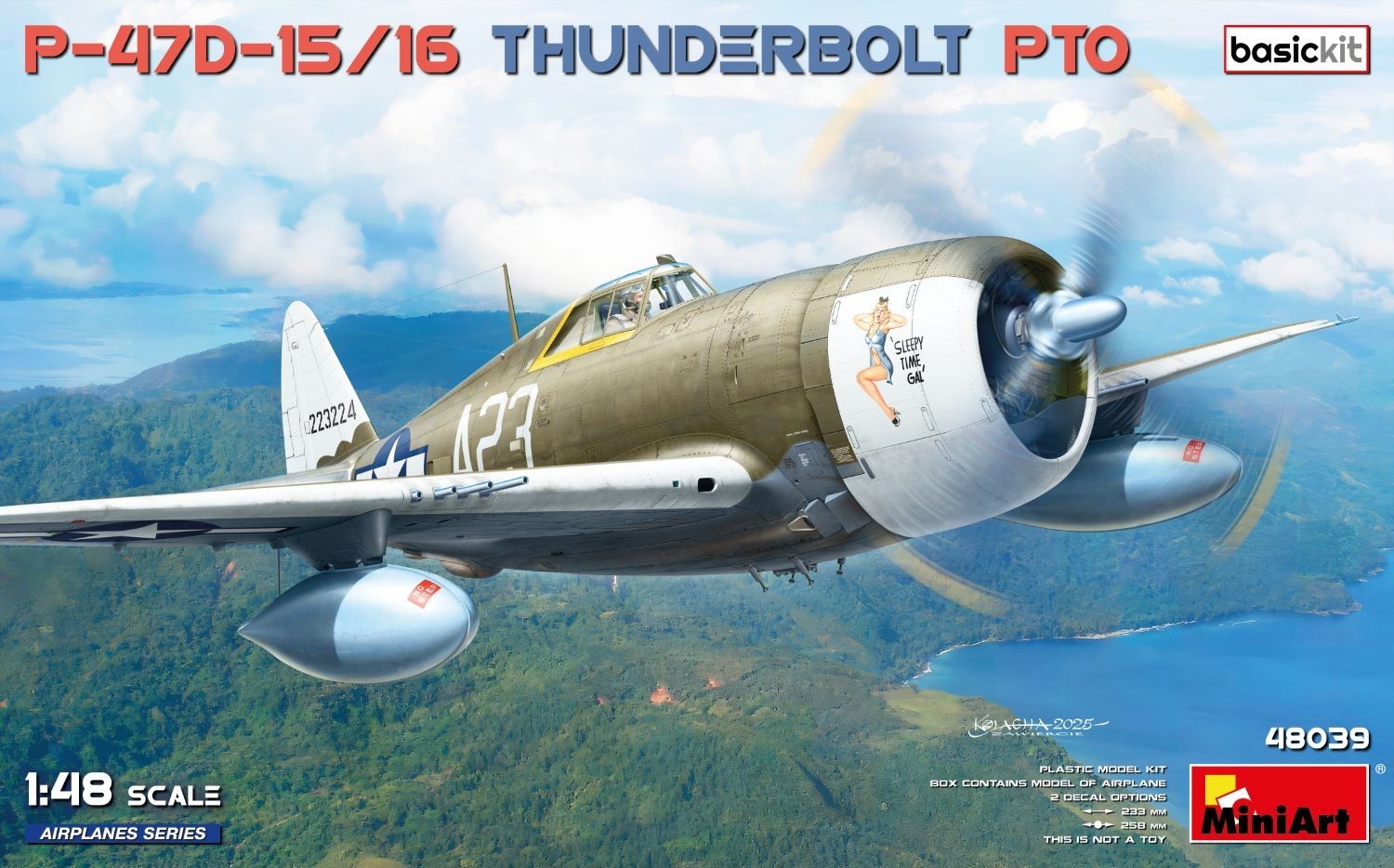 P-47D Thunderbolt Razorback PTO Basic Kit