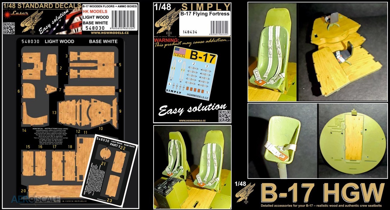 Decals: B-17 Interior Out Now