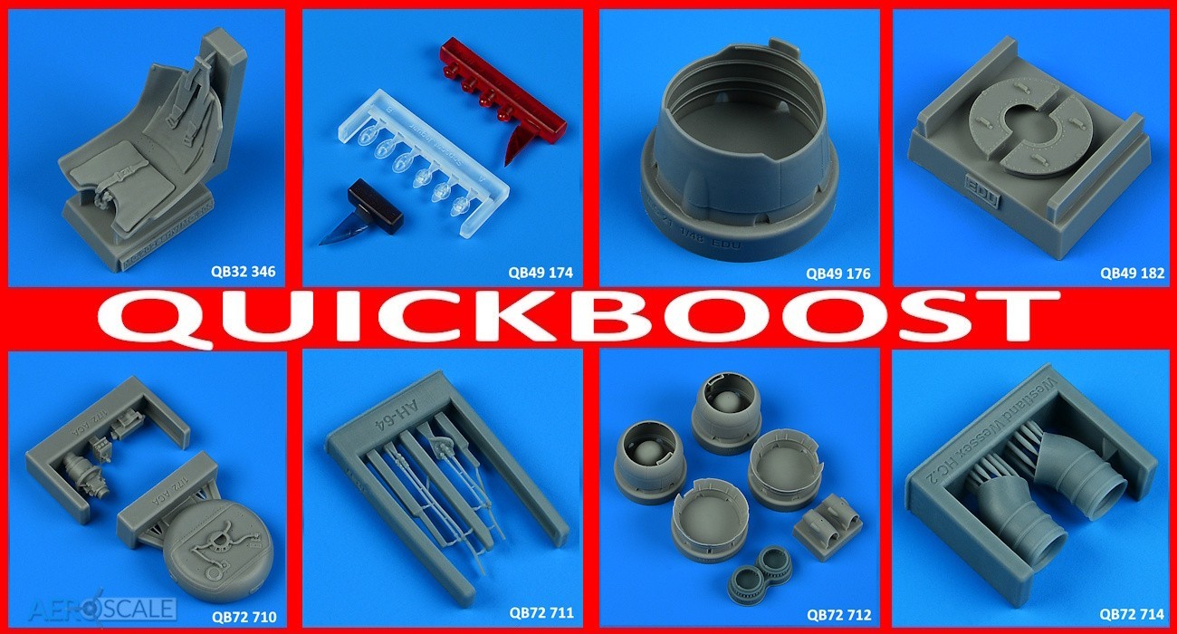 Quickboost October Resin Detail Sets Released