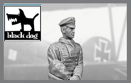 WWI German fighter pilot from Black Dog