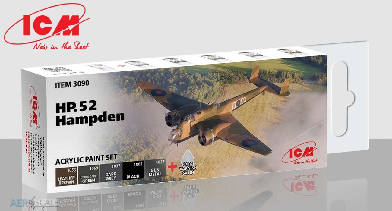 SOON ON SALE: HP.52 Hampden Acrylic Paint Set