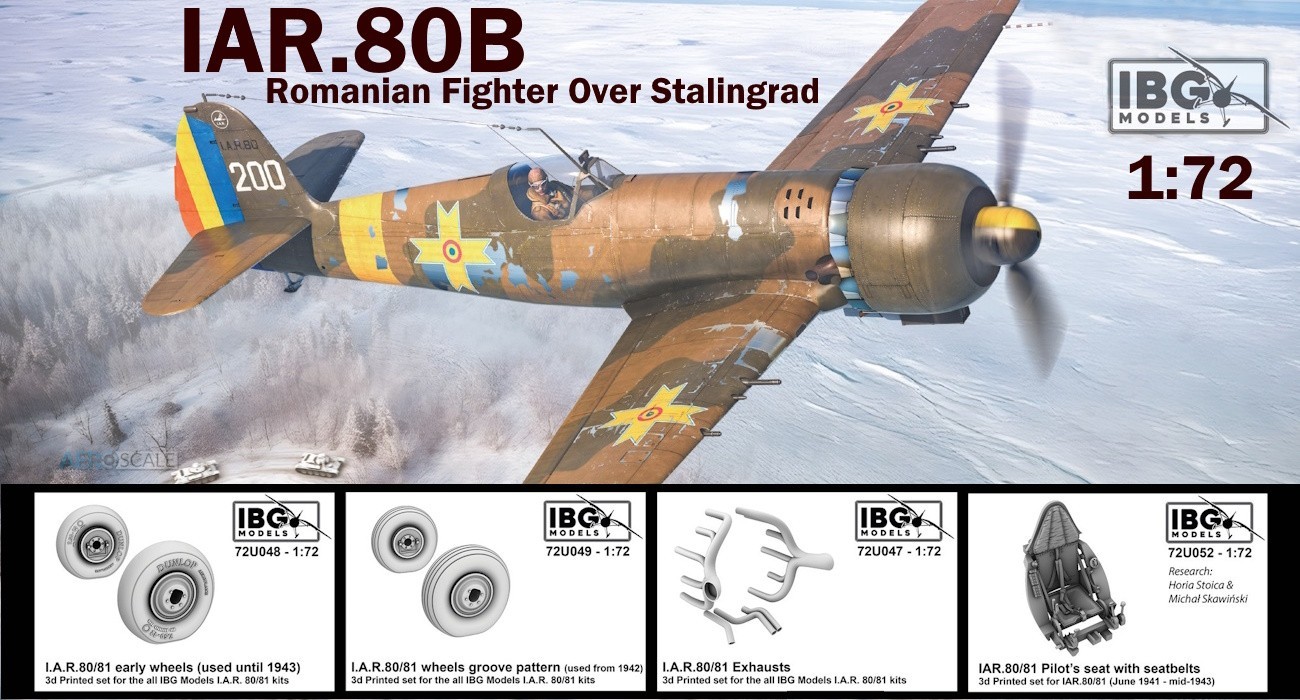 IAR.80B ‘Romanian Fighter Over Stalingrad’ Detail Sets
