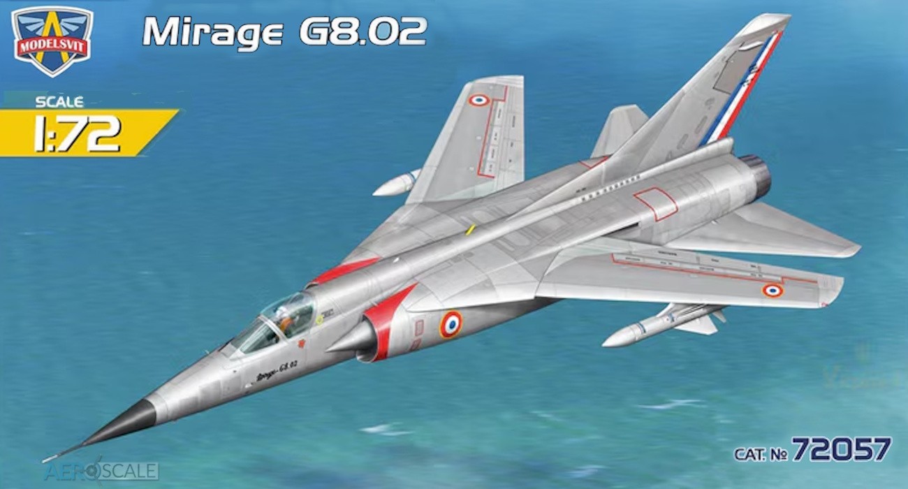 Swing wing Mirage G8.02 Incoming