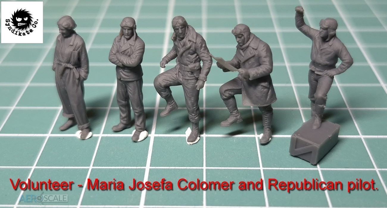 Spanish Republican Pilot Figures