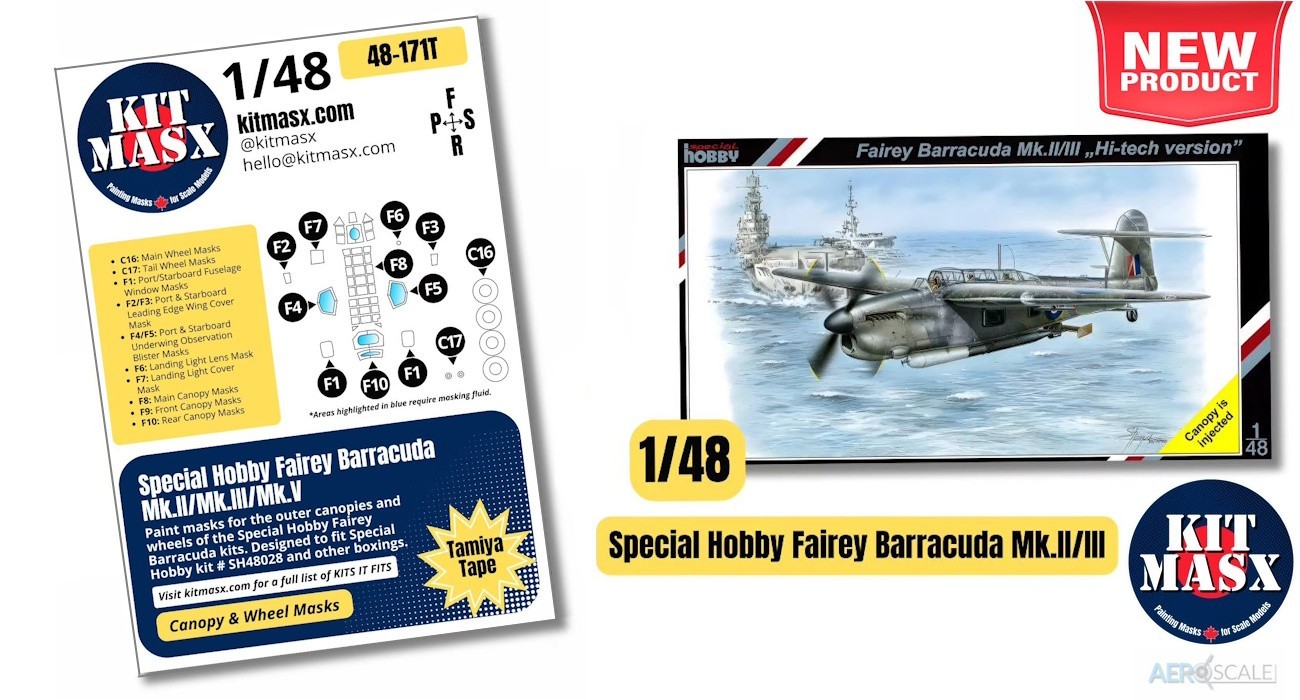 Paint Masks: Barracuda Wheel & Canopy