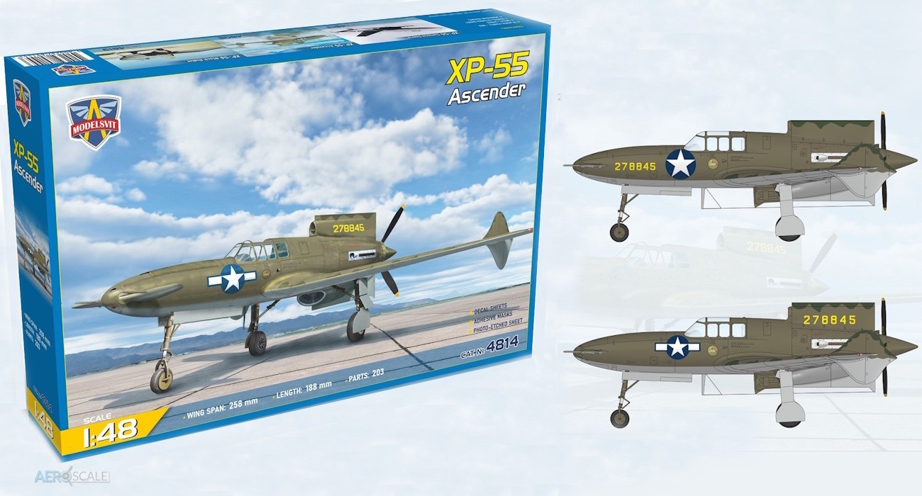 1:48 XP-55 Ascender Planned