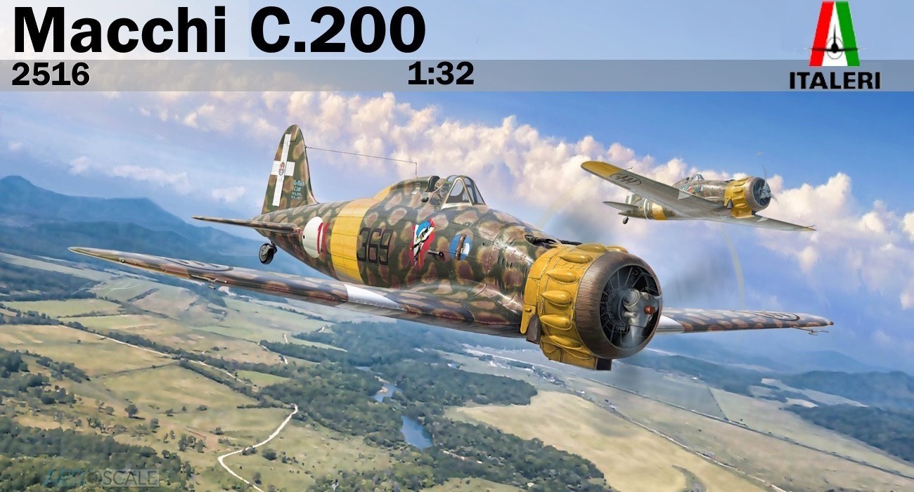 Macchi C.200 Saetta Renders