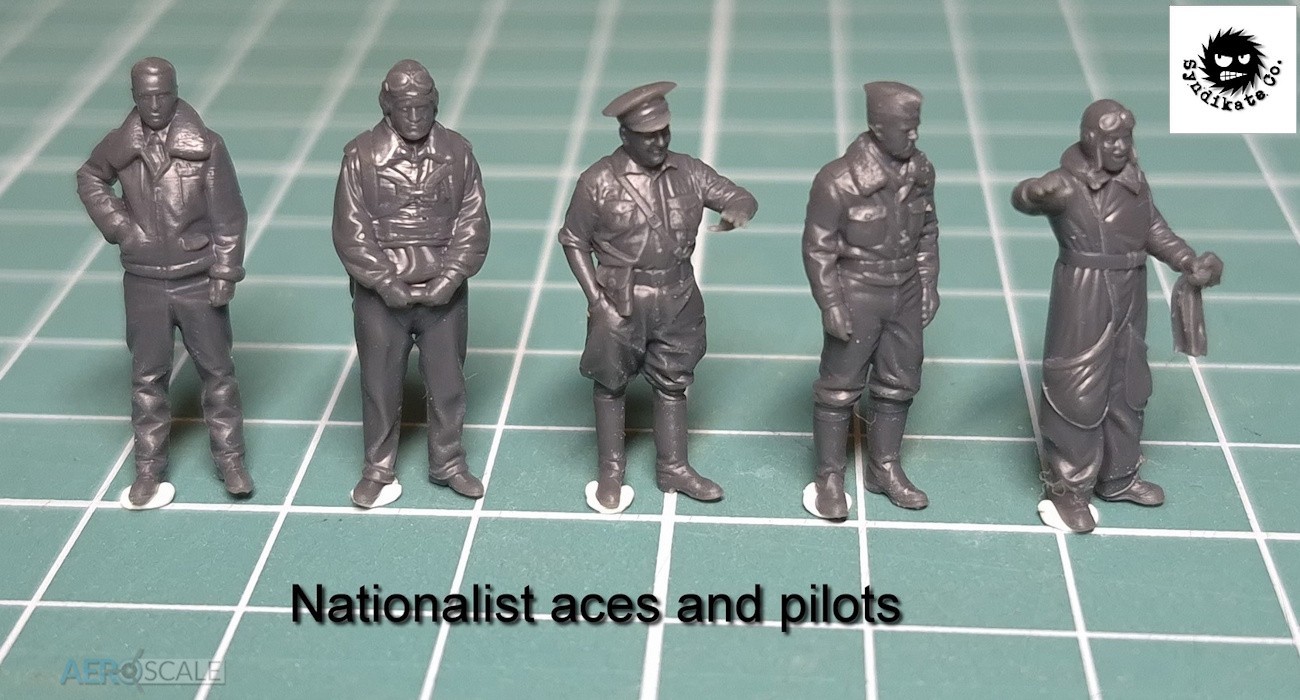 Spanish Nationalist Pilot Figures