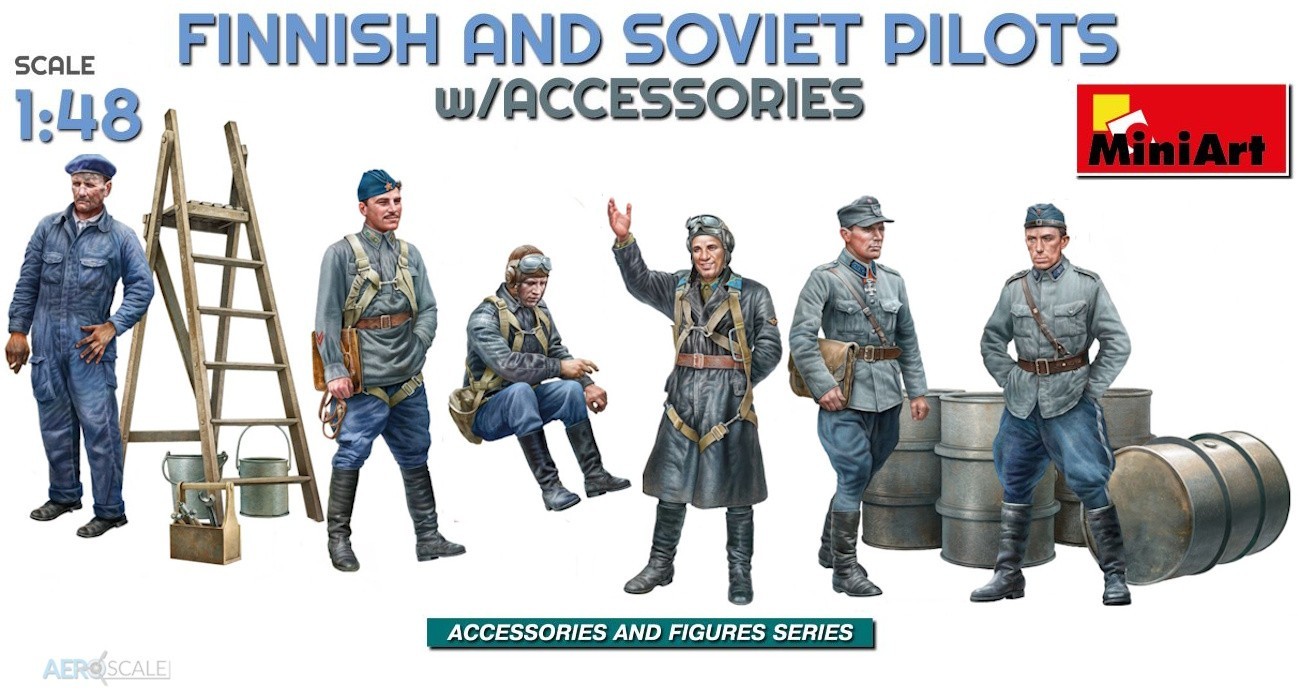Finnish & Soviet Pilots Figures On The Way