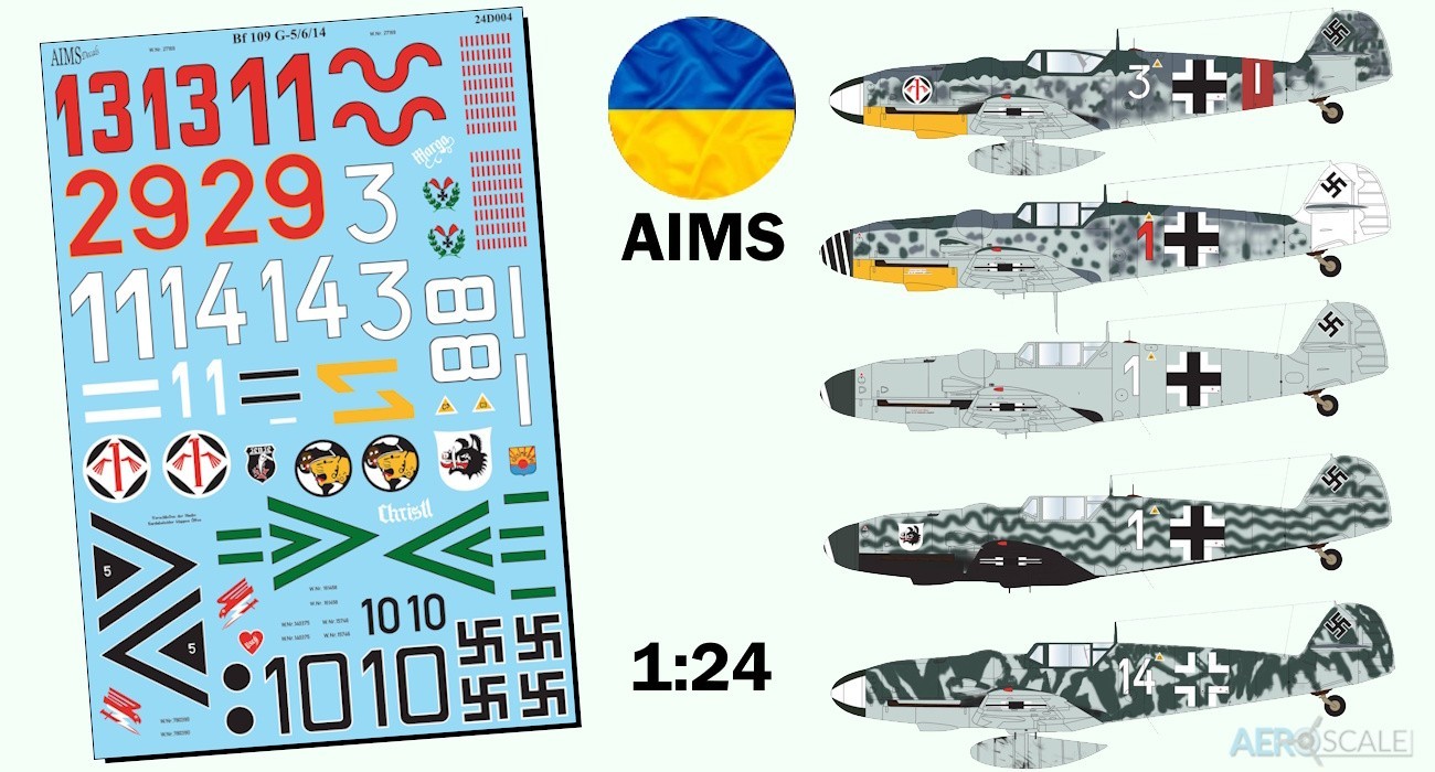 Decals: Bf 109 G