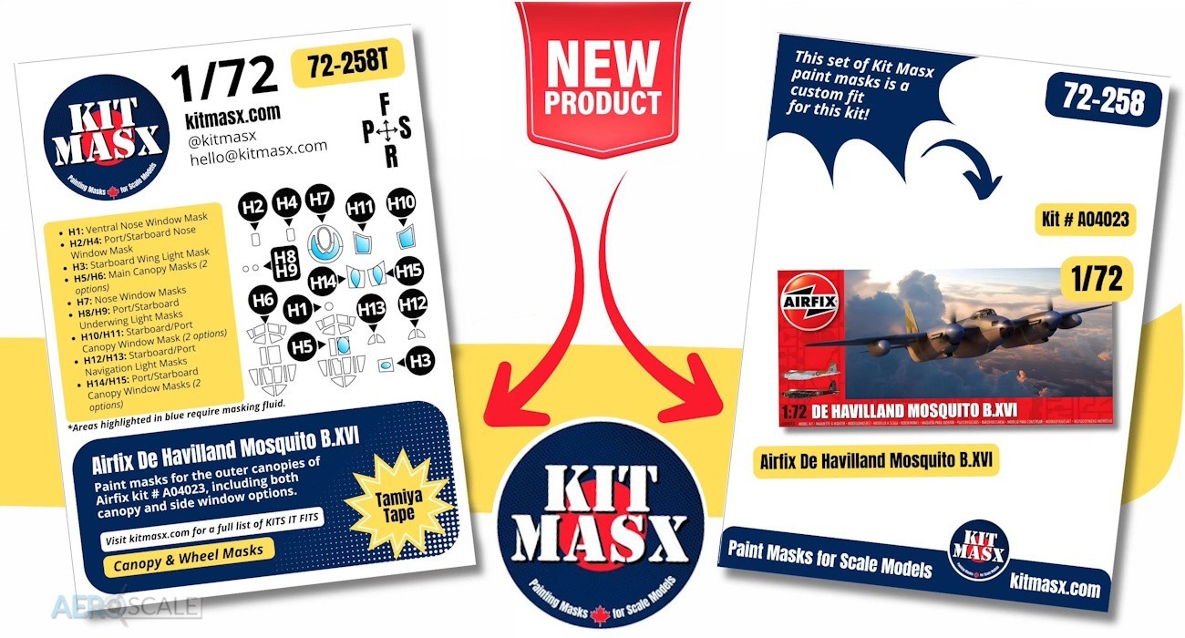 Paint Masks: Mosquito B.XVI