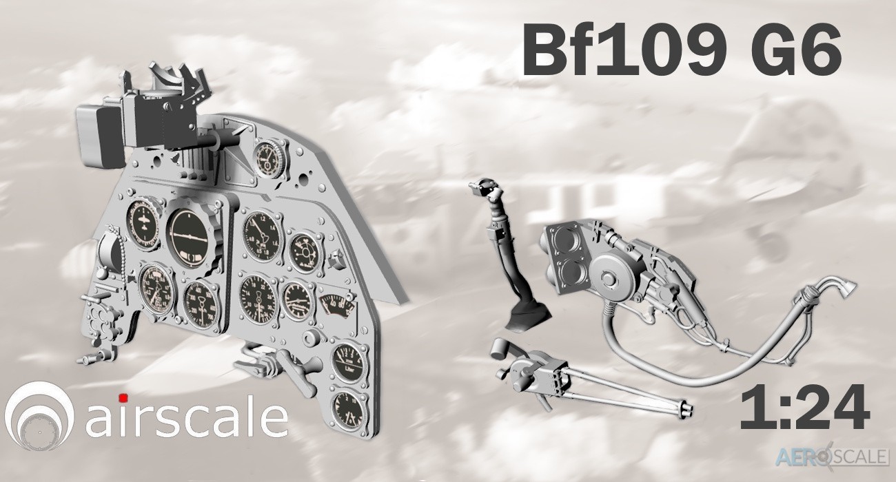 Test Print: Bf 109G-6 Cockpit Detail Set