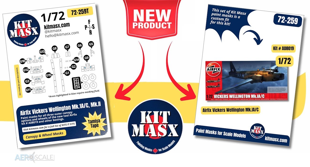 Paint Masks: Wellington Mk.IA/C & Mk.II
