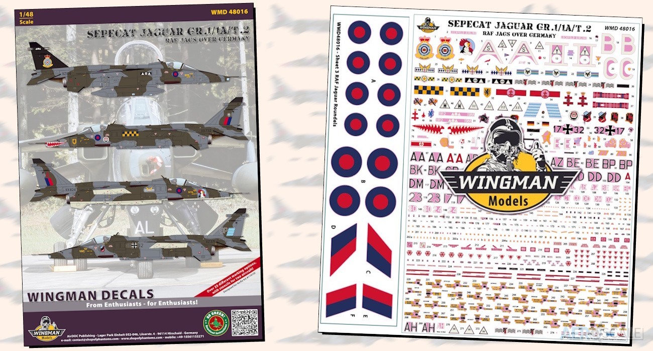 Decals: Jags over Germany