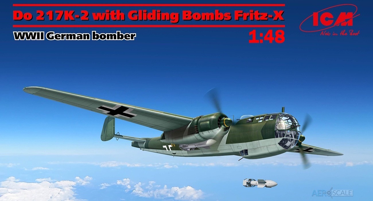 SOON ON SALE: Do 217K-2 with Gliding bombs Fritz-X