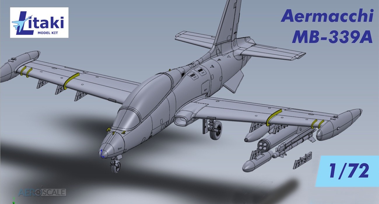 Aermacchi MB-339A Renders